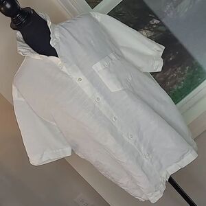 the Habanero Co sz L  cotton linen shirt